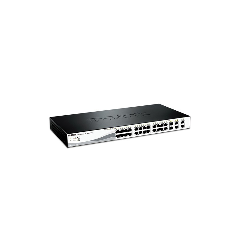 D-LINK SWITCH 24 PORTE GIGABIT POE + 4 PORTE SFP SMART+ D-LINK SWITCH 24 PORTE GIGABIT POE + 4 PORTE SFP SMART+