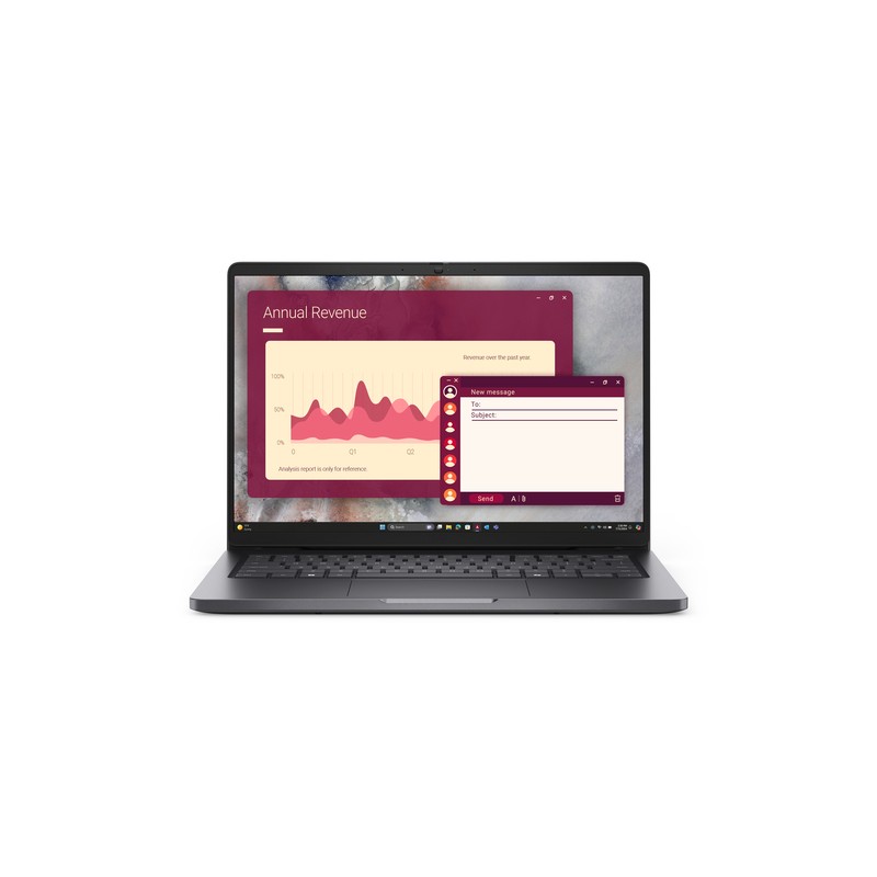DELL NB 14" PRO 14 Ultra 5 225U 16GB 512GB SSD WIN 11 PRO - SENZA ALIMENTATORE