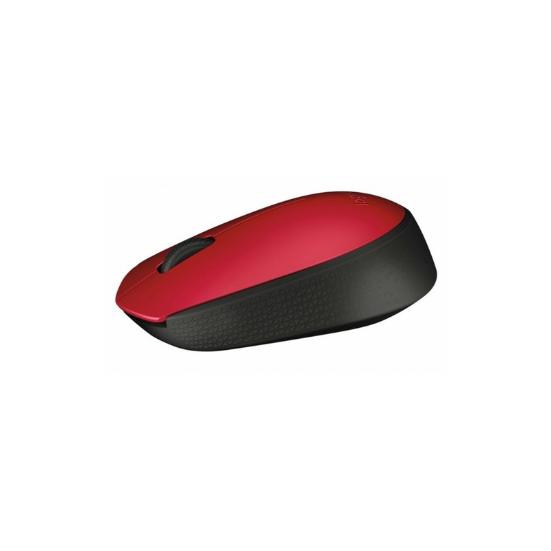 LOGITECH WIRELESS MOUSE M171 OTTICO USB COLORE ROSSO