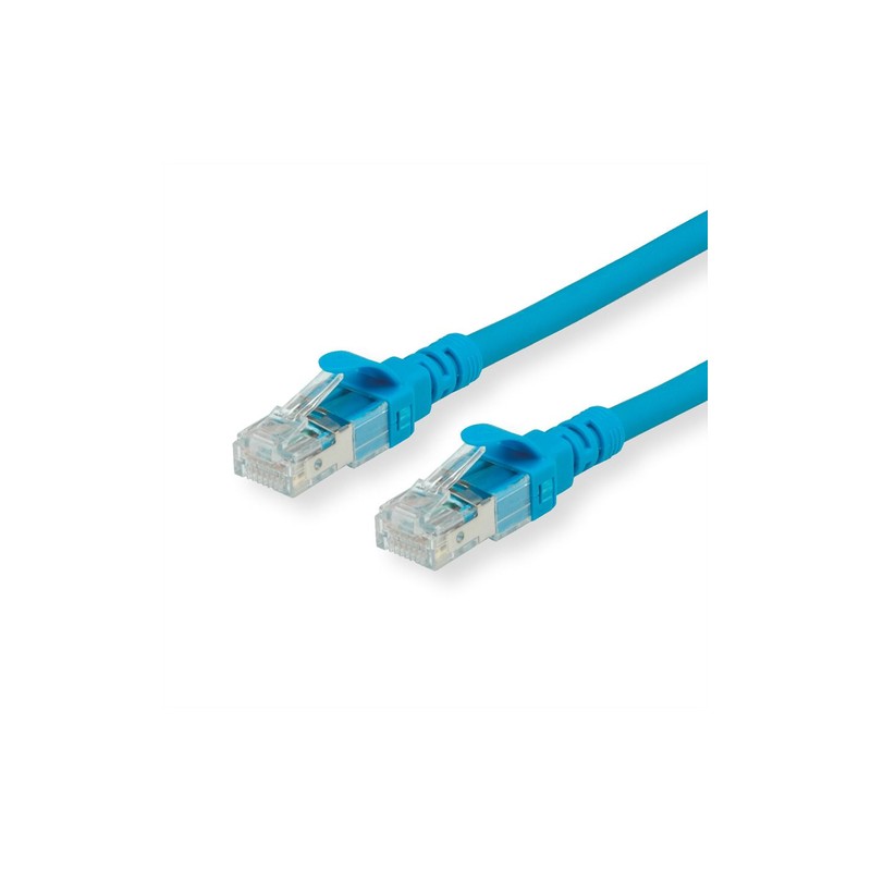 ROLINE CAVO UTP PATICHCORD CAT.6A, COMPONENT LEVEL, LSOH, BC, AWG24, POE, BLU 5MT