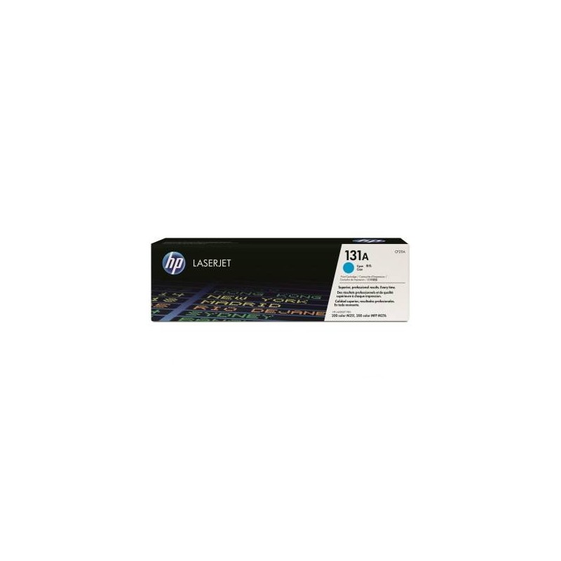 HP TONER CIANO PER LJ M276N/NW 1800PAG, 131A HP TONER CIANO PER LJ M276N/NW 1800PAG, 131A