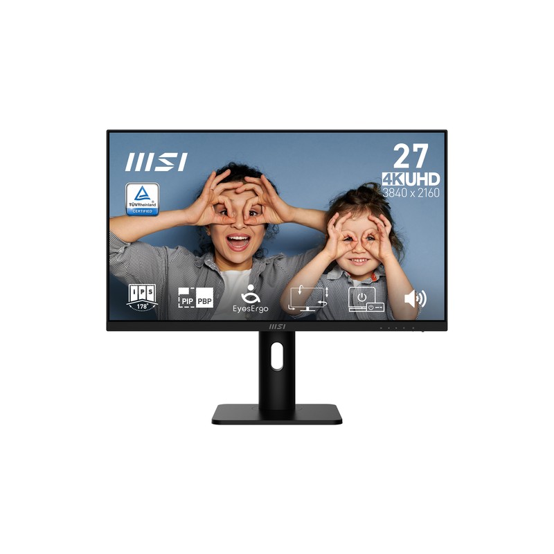 MSI MONITOR 27 LED IPS 4K UHD 16:9 4ms 300 CDM, PIVOT, DP/HDMI, MULTIMEDIALE