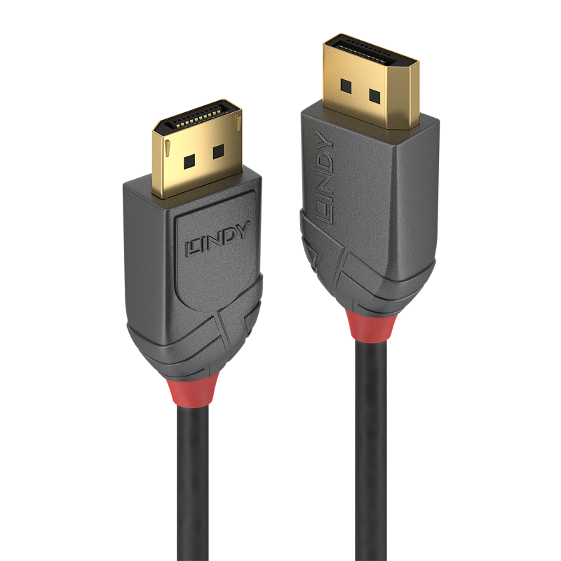 LINDY CAVO DISPLAYPORT 1.4 ANTHRA LINE, 1M