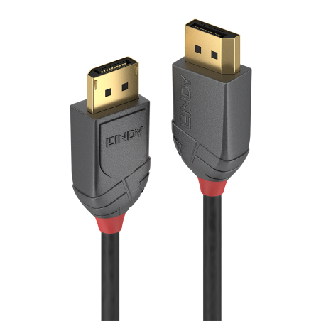 LINDY CAVO DISPLAYPORT 1.4 ANTHRA LINE, 1M