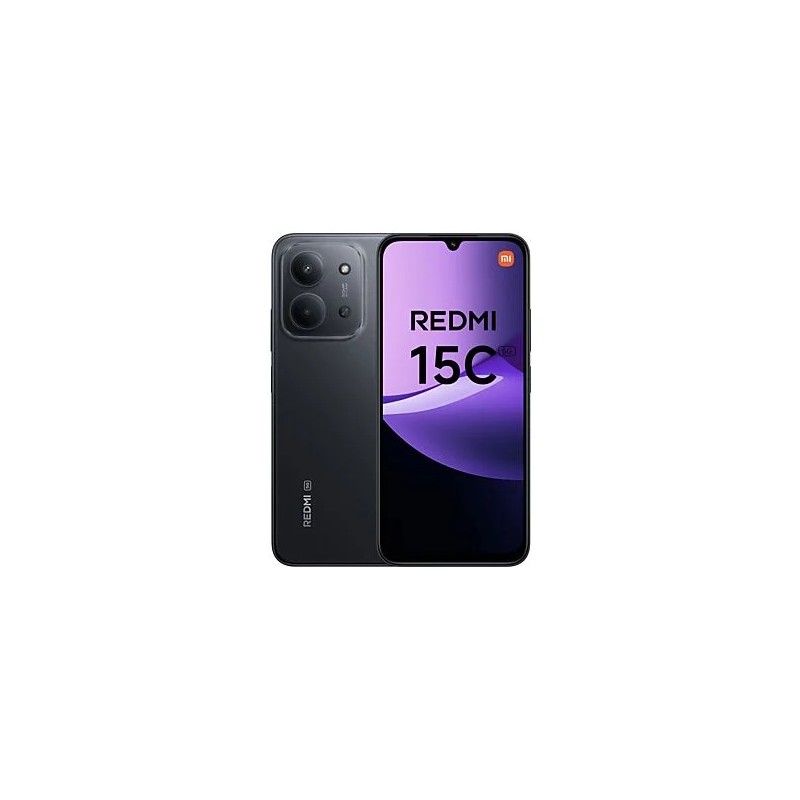 XIAOMI SMARTPHONE Redmi 15c 4+256GB 6.9 4G Midnight Black DS