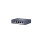 HIKVISION SWITCH 4 PORT GIGABIT UNMANAGED POE SWITCH 1 GIGABIT RJ45 UPLINK PORT, 802.3AF/AT/BT, POR