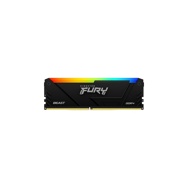 KINGSTON RAM FURY BEAST RGB DIMM 8GB DDR4 3600MHZ KINGSTON RAM FURY BEAST RGB DIMM 8GB DDR4 3600MHZ