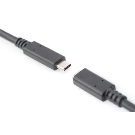 CAVO PROLUNGA USB 3.1 (GEN 2) TIPO C MASCHIO/FEMMINA MT 0,7