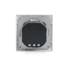 PRESA A MURO SCHUKO CON 2 PRESE USB 5 VOLT 2,1A