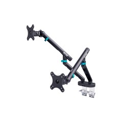 SUPPORTO PER MONITOR A DOPPIO DESIGN, 2X 35", 2X 10 KG