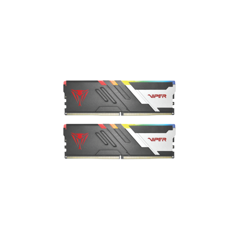 PATRIOT RAM VIPER RGB VENOM 32GB (2X16GB) DIMM DDR5 6000MHZ 1.35V GAMING PATRIOT RAM VIPER RGB VENOM 32GB (2X16GB) DIMM DDR5 6000MHZ 1.35V GAMING