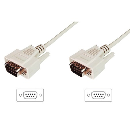 CAVO PROLUNGA PER MODEM- MOUSE ECC. PIN-TO-PIN (MODEM CABLE) 9 POLI MASCHIO/MASCHIO MT.3 (AK 174 3M)