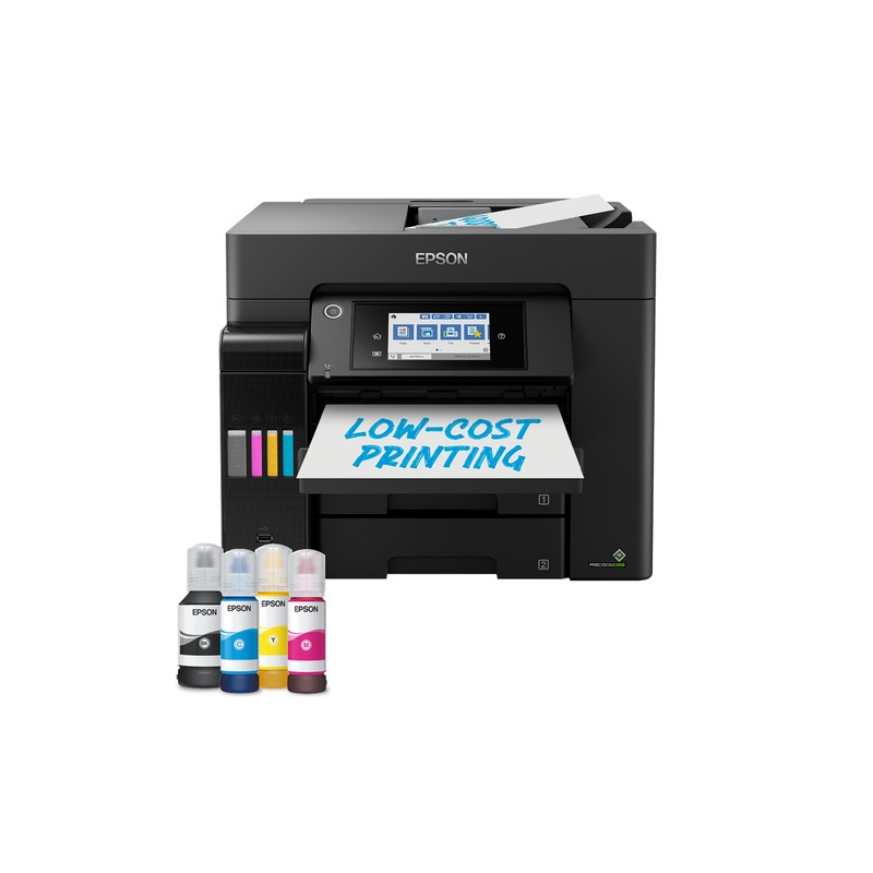 EPSON MULTIFUNZIONE INK A4 COLORE, ECOTANK ET-5855, 25PPM, FRONTE/RETRO, ADF, USB/LAN/WIFI, 4 IN 1