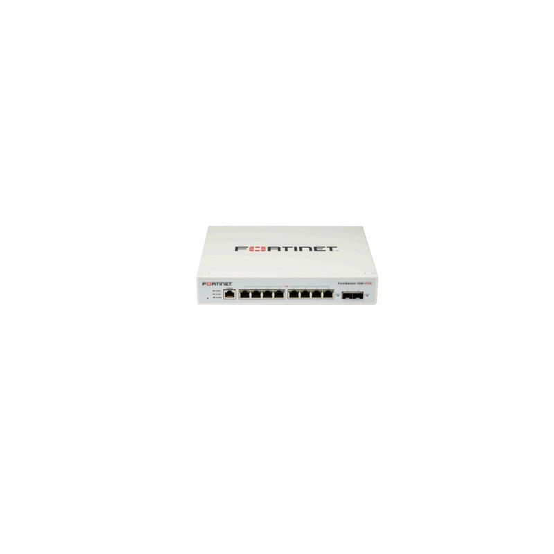 FORTISWITCH-108F-POE SWITCH L2+ MANAGEMENT CON 8 P. GE + 2 P. SFP POE POWER BUDGET 65W FORTISWITCH-108F-POE SWITCH L2+ MANAGEMENT CON 8 P. GE + 2 P. SFP POE POWER BUDGET 65W