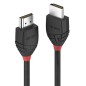 LINDY CAVO HDMI 2.0 HIGH SPEED BLACK LINE 0,5MT HDMI M/M