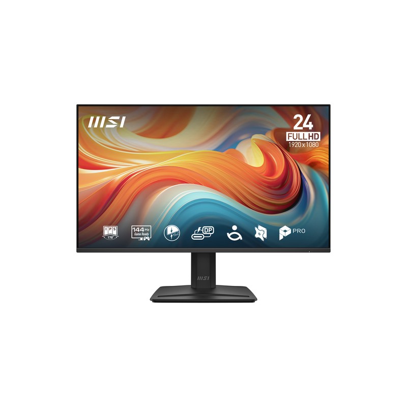 MSI MONITOR 23,8 LED IPS 16:9 FHD 144Hz 1ms 300 CDM, VGA/DP/HDMI, MULTIMEDIALE