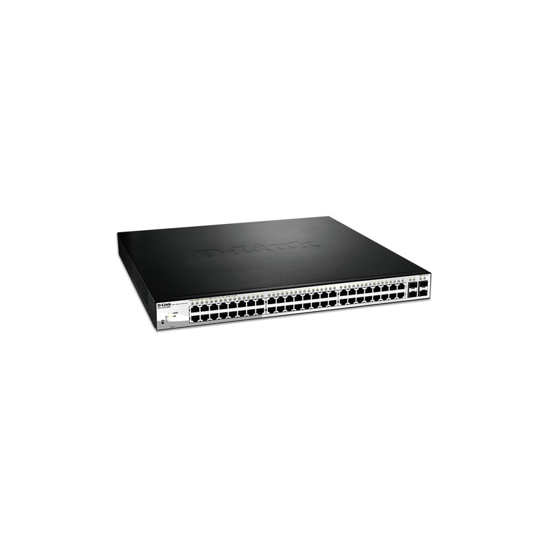 D-LINK SWITCH EASYSMART 52 PORTE GIGABIT POE 370W 4 SLOT SFP/COMBO 19 RACKMOUNT D-LINK SWITCH EASYSMART 52 PORTE GIGABIT POE 370W 4 SLOT SFP/COMBO 19 RACKMOUNT