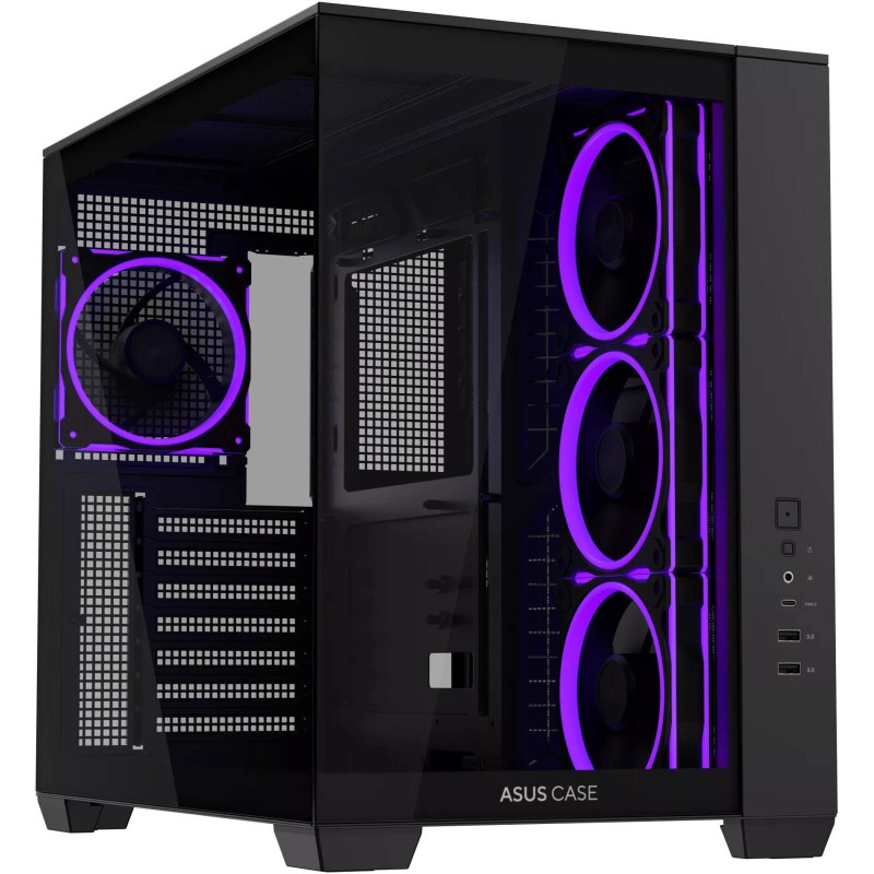 ASUS CASE A32 PLUS ARGB, VETRO TEMPERATO, NERO ASUS CASE A32 PLUS ARGB, VETRO TEMPERATO, NERO