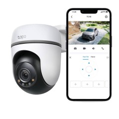 TAPO TELECAMERA WI-FI ESTERNO VISIONE NOTTURNA A COLORI, 2K 3MP TELECAMERA WIFI 360° IP65, VIDEOCAMERA SORVEGLIANZA ESTERNO, RIL
