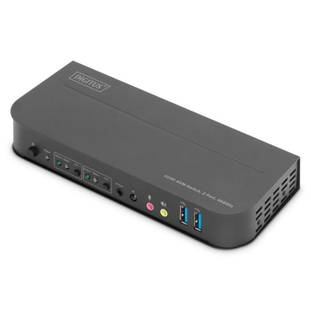 SWITCH KVM, 2X1 HDMI, HDMI OUT, USB, 4KX2K@60HZ