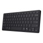 TRUST TASTIERA WIRELESS BLUETOOTH RICARICABILE MULTICONNECT 3 BT - LAYOUT ITALIANO - NADO II - NERA
