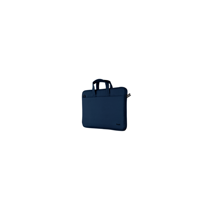 TRUST BORSA LAPTOP/NOTEBOOK FINO A 14" ECO - REALIZZATA CON PET RICICLATO - BOLOGNA BLU
