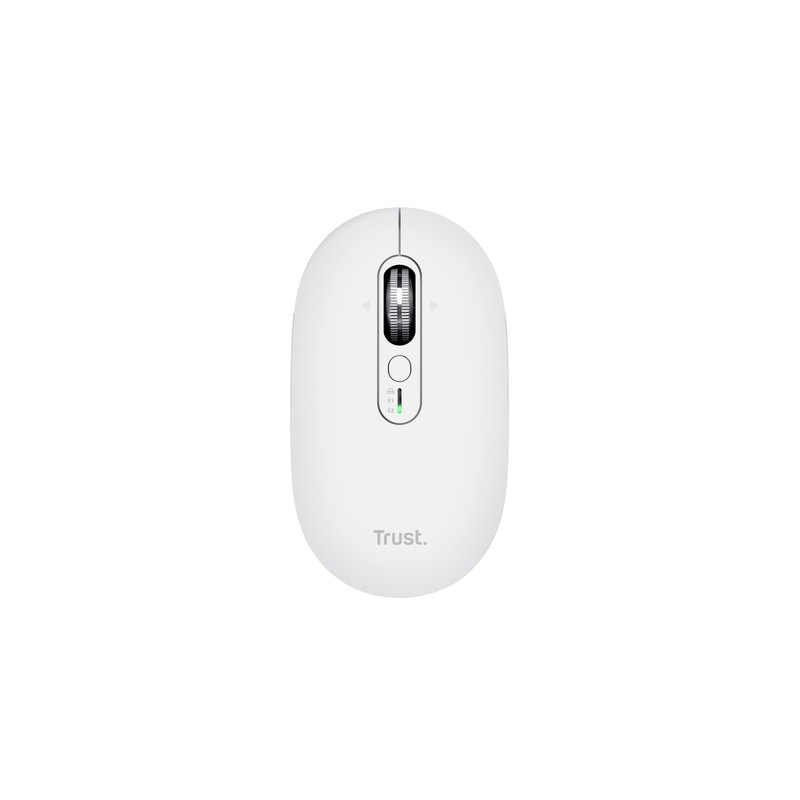 TRUST MOUSE WIRELESS HYPERSCROLL RICARICABILE MULTICONNECT WL 2,4GHZ + 2x BT ULTRASOTTILE SILENT - 3