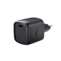 TRUST ALIMENTATORE/CARICABATTERIA 30W USB-C GAN - PLASTICA RICICLATA 50 - MAXO - NERO