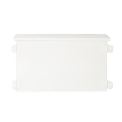 ARMADIO RACK 19 POLLICI 12U PER RETI DA ESTERNO CLASSE PROTEZIONE IP55 MISURE MM (L)600X(P)600X(A)600 GRIGIO CHIARO CON