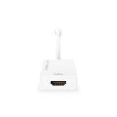 ADATTATORE ATTIVO MINI DISPLAYPORT MASCHIO - HDMI FEMMINA BIANCO
