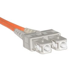 CAVO FIBRA OTTICA LC A SC MULTIMODE DUPLEX OM2 50/125 MT.2