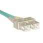 CAVO FIBRA OTTICA LC A SC MULTIMODE DUPLEX OM3 50/125 MT.40
