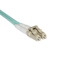 CAVO FIBRA OTTICA LC A SC MULTIMODE DUPLEX OM3 50/125 MT.50