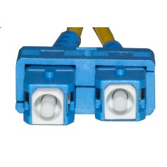 CAVO FIBRA OTTICA LC A SC SINGLEMODE DUPLEX 9/125 MT. 15