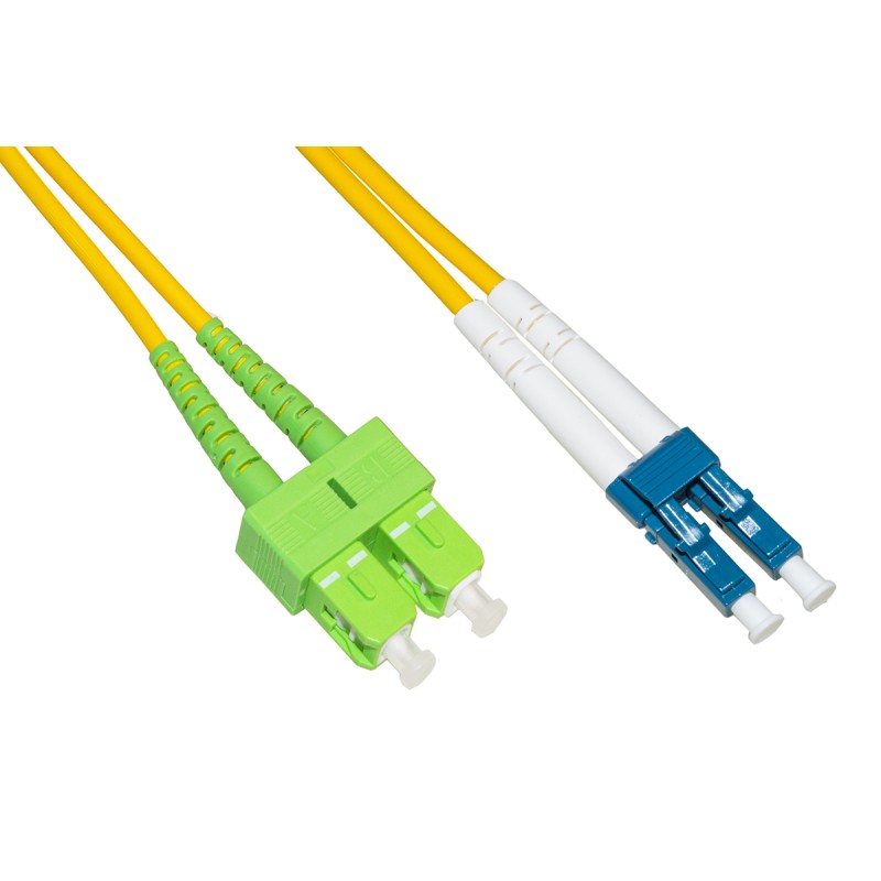 CAVO FIBRA OTTICA SC APERSONAL COMPUTER A LC UPERSONAL COMPUTER SINGLEMODE DUPLEX MT.1