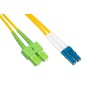 CAVO FIBRA OTTICA SC APERSONAL COMPUTER A LC UPERSONAL COMPUTER SINGLEMODE DUPLEX MT.1