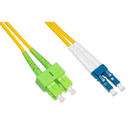 CAVO FIBRA OTTICA SC APERSONAL COMPUTER A LC UPERSONAL COMPUTER SINGLEMODE DUPLEX MT.2