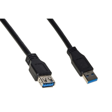 CAVO PROLUNGA USB 3.0 CONNETTORI A MASCHIO/FEMMINA IN RAME MT 3