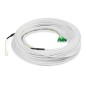 DIGITUS CAVO DI DISCESA FTTH, MONOMODALE, 4 FIBRE, 4 LC/APC, 50 M