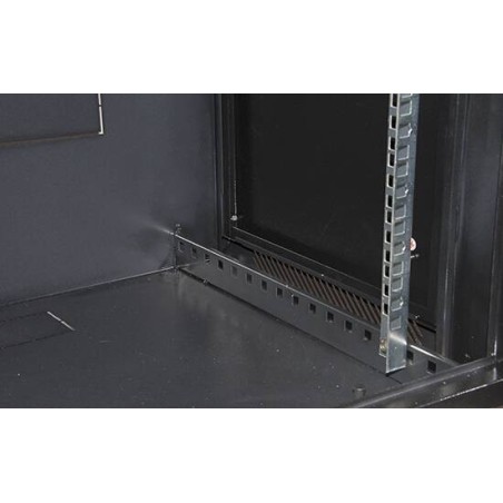 ARMADIO 9 UNITA' DA MURO PER RETI (A)505 X (L)600 X (P) 450 MM COLORE NERO