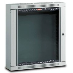 ARMADIO A MURO PER RETI E APPARATI ELETTRICI 6 UNITA' 19" PROFONDITA' 150 MM.