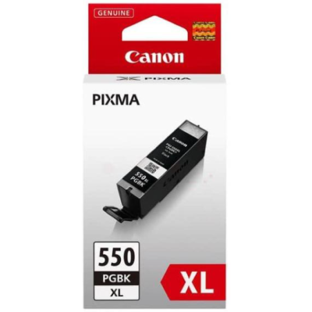 CANON PGI-550XL PGBK INK CARTRIDGE BLACK STANDARD CAPACITY 500 PAGES 1-PACK XL - 6431B001