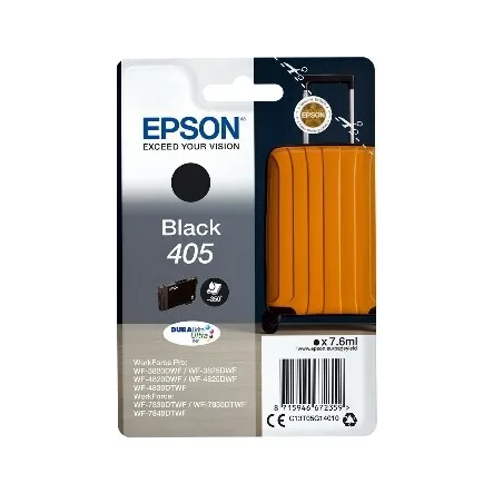 EPSON 405 DURABRITE ULTRA INK CARTRIDGE BLACK - C13T05G14010