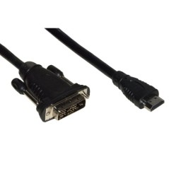 CAVO HDMI® MASCHIO - DVI-D 18+1 POLI MASCHIO 4KX2K MT 2