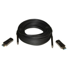 CAVO HDMI® AOC FIBRA OTTICA MT 100 CON CONNETTORI STACCABILI