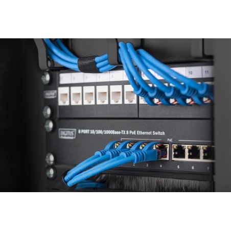 ARMADIO RACK 10" 9 UNITA' IN ACCIAIO COLORE NERO
