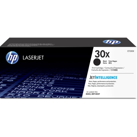 HP 30X HIGH CAPACITY ORIGINAL LASERJET TONER CARTRIDGE BLACK XL - CF230X
