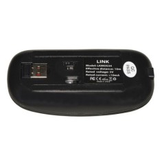 MOUSE WIRELESS CON SENSORE OTTICO E RICEVITORE USB COLORE NERO CON BATTERIE RICARICABILI INTEGRATE DPI 1600