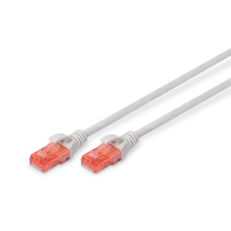 CAVO PATCH U/UTP CAT 6 - LSZH 2,5 MT. COLORE GRIGIO
