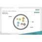 CAVO PATCH U/UTP CAT 6 - LSZH 2,5 MT. COLORE GRIGIO